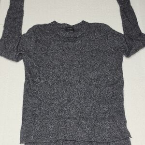Halogen Charcoal Women's 100% Cashmier Sweater